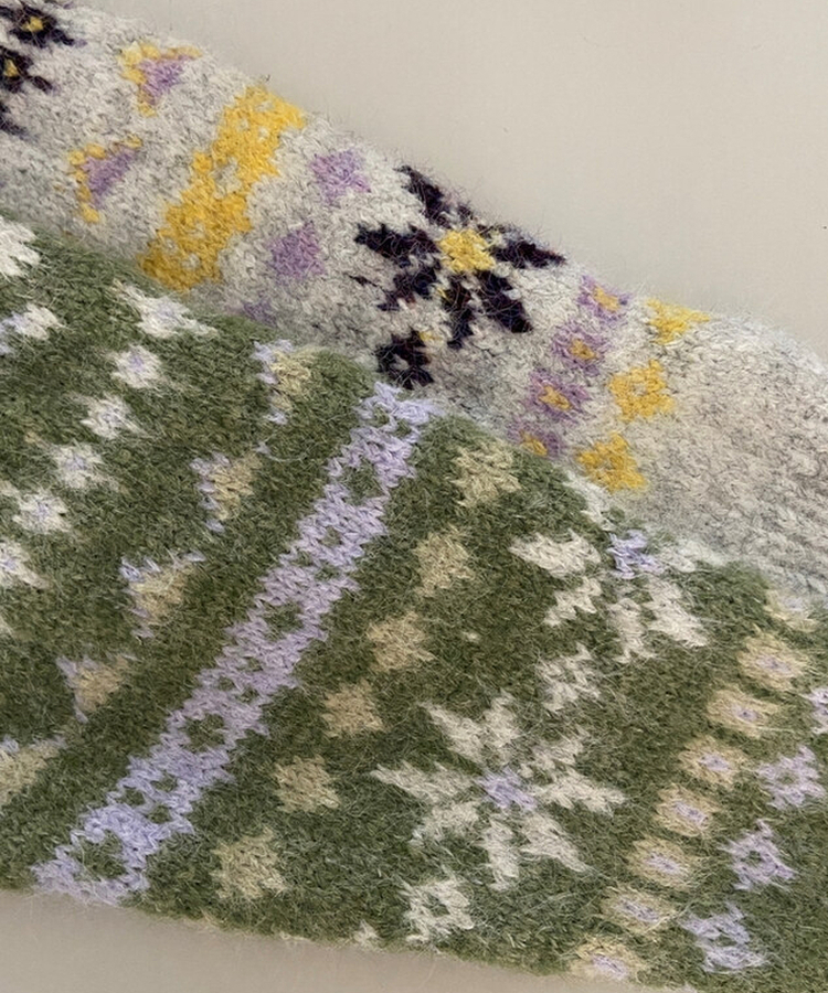 ノルディックニットカーディガン