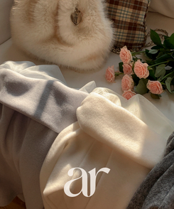 （なめらか＆あたたか♥／裏起毛素材／フェミニンムード）裏起毛チュールオフショルダーロングTシャツ