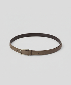 （オリジナルベルト／ポーチ付き／MDおすすめ♥）モリエン ラウンドシルバーバックルベルト