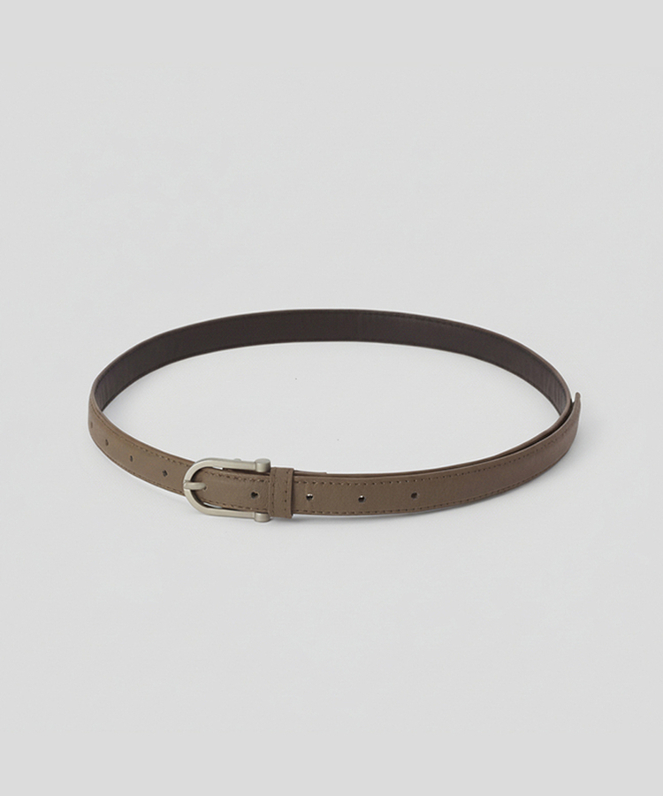 （オリジナルベルト／ポーチ付き／MDおすすめ♥）モリエン ラウンドシルバーバックルベルト