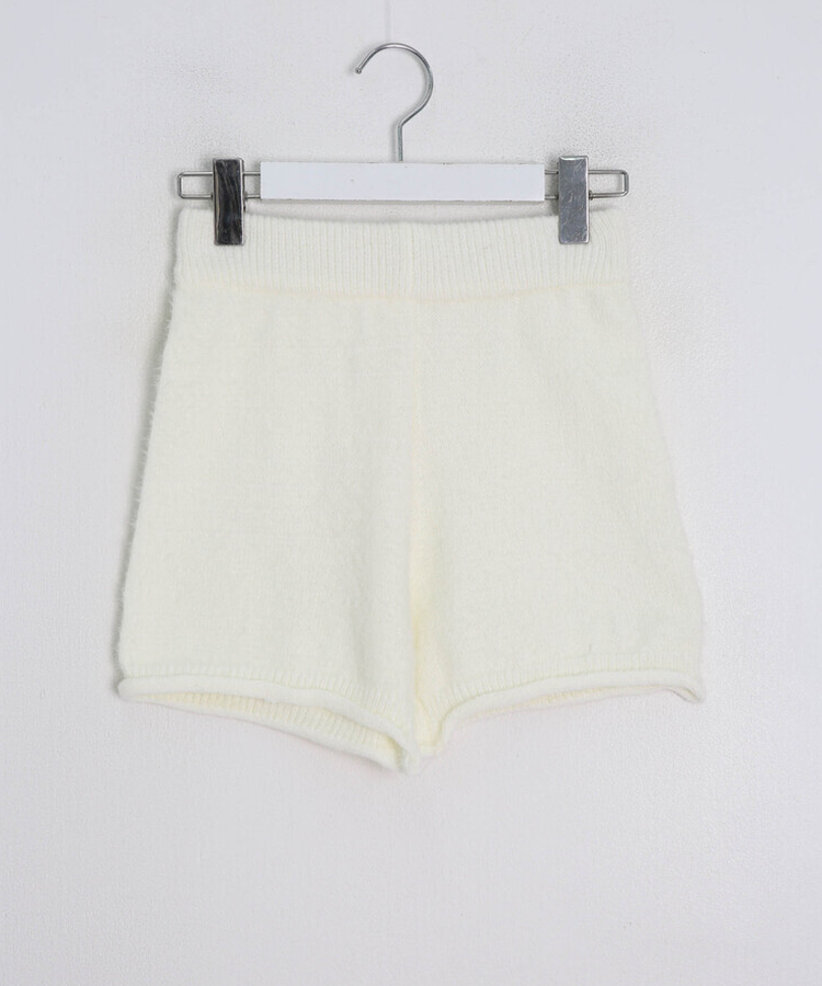 오프숄더 니트 숏 팬츠 투피스