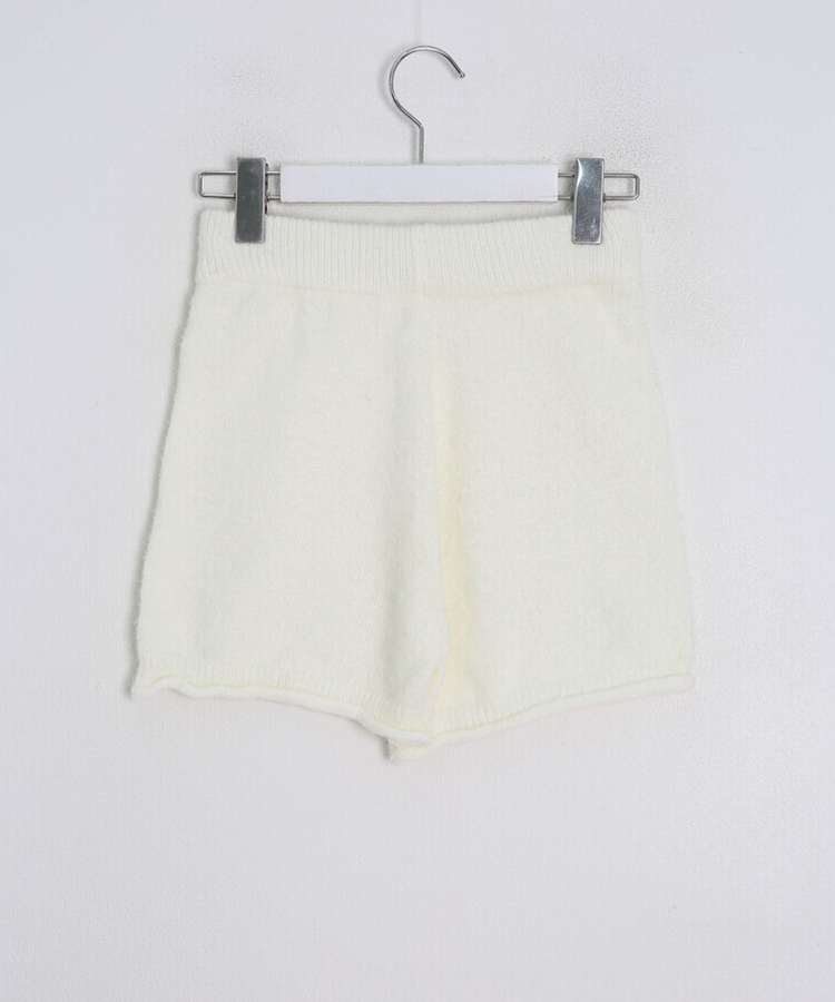 오프숄더 니트 숏 팬츠 투피스