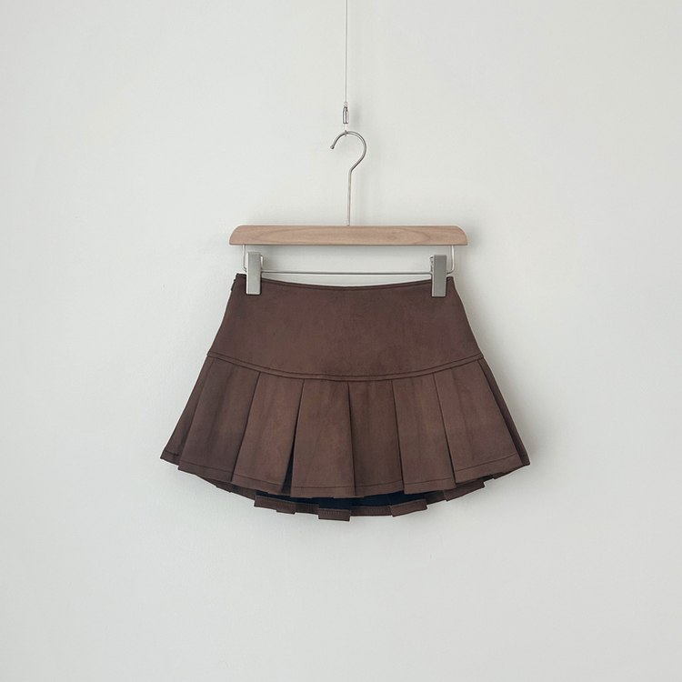 スエードミニスカート