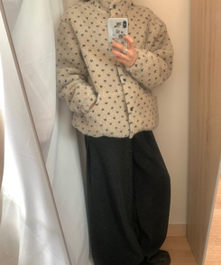 ハートダッフルベアジャンパー IVORY