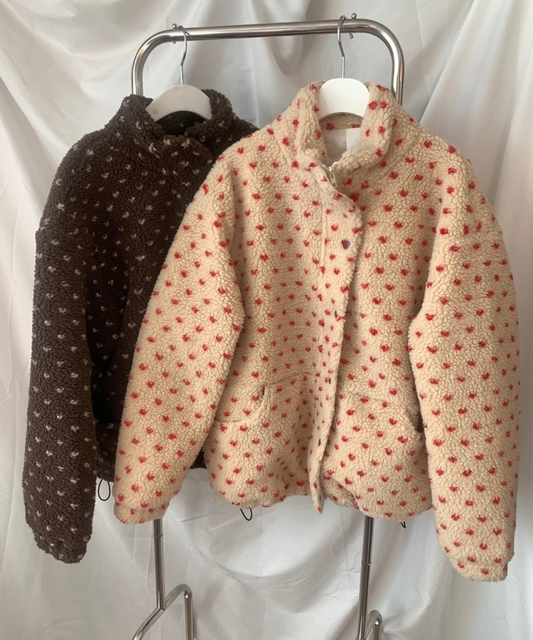 ハートダッフルベアジャンパー