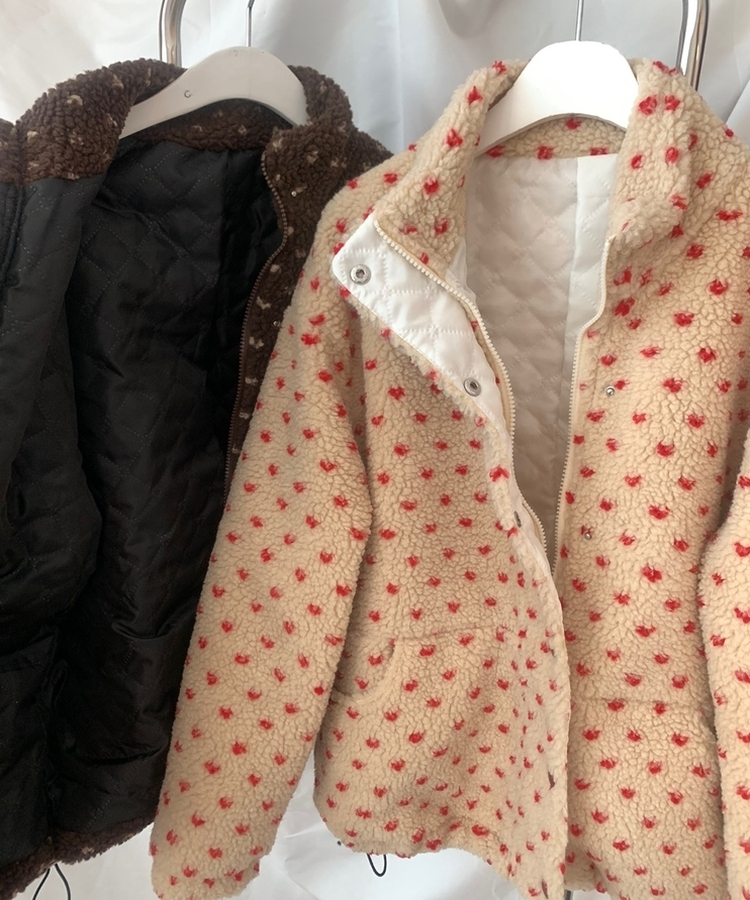 ハートダッフルベアジャンパー