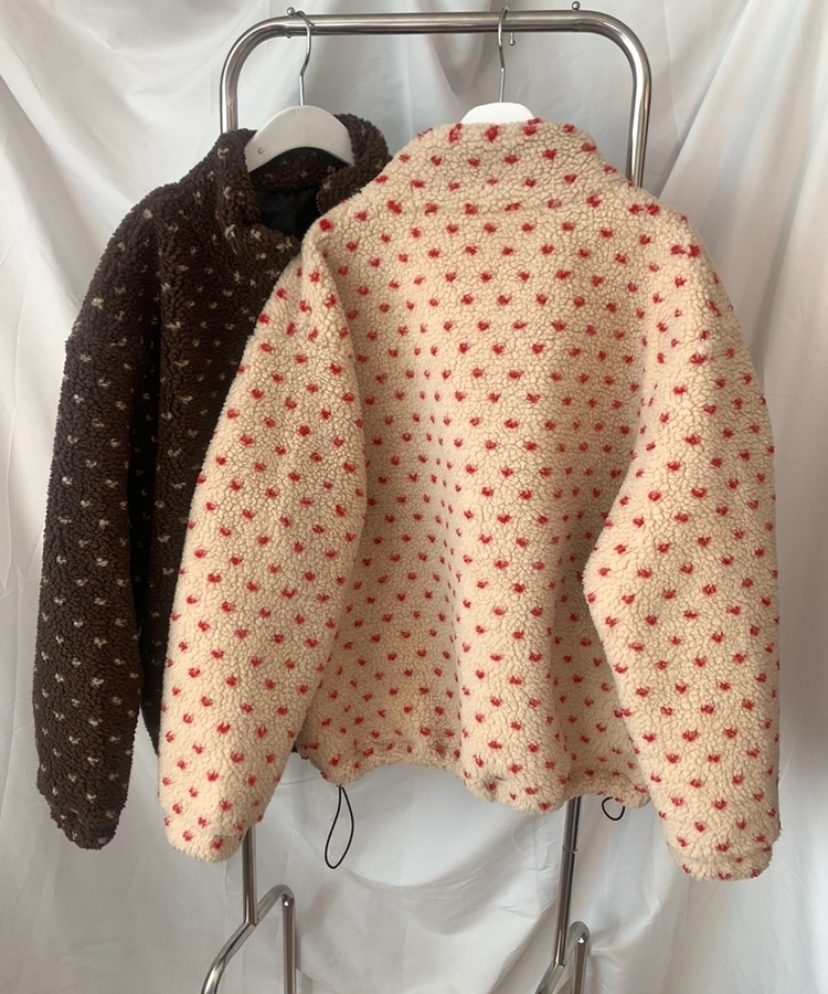 ハートダッフルベアジャンパー