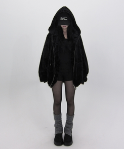 スリットレッグウォーマー CHARCOAL