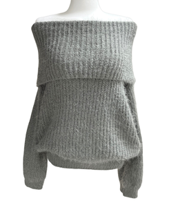 アンゴラファーオフニット