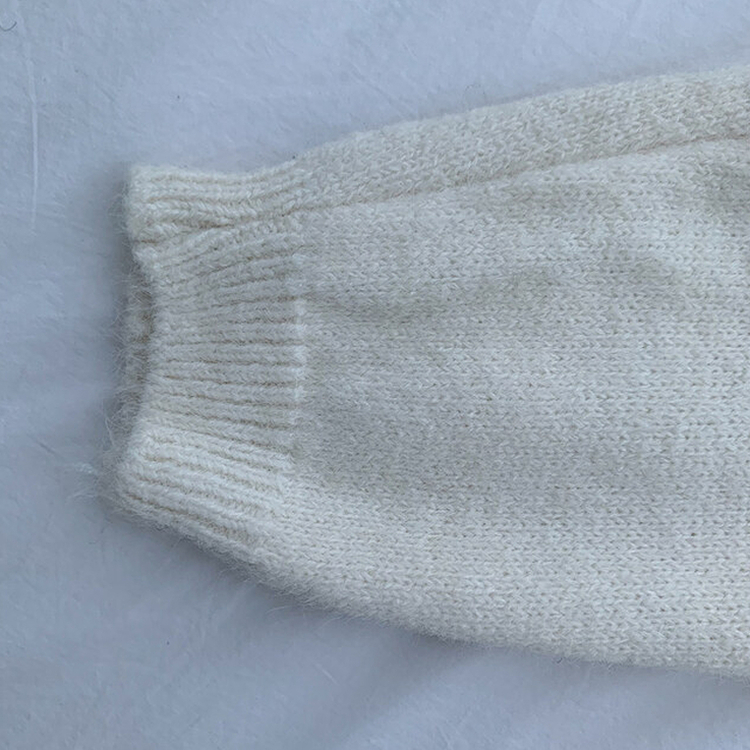 【ベルト付き】ワンショルダーボカシニットミニワンピース