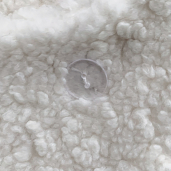 ツーボタンウールボアノーカラーコート