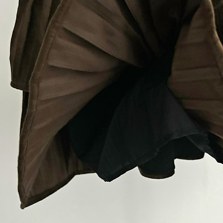 메리제인 벨벳 캉캉 미니 벨로아 스커트