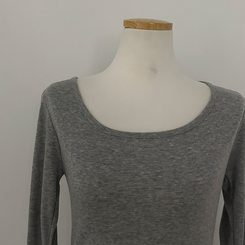 슈가 말랑 유넥 기모 긴팔 티셔츠