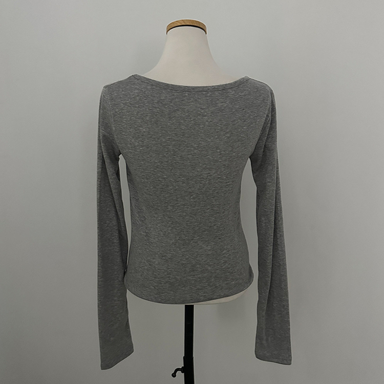 슈가 말랑 유넥 기모 긴팔 티셔츠