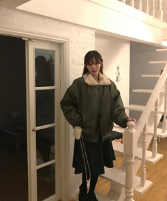 ドットミディスカート mini dot