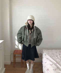 ドットミディスカート mini dot