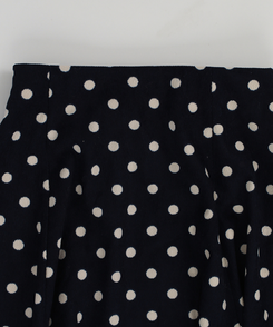 ドットミディスカート