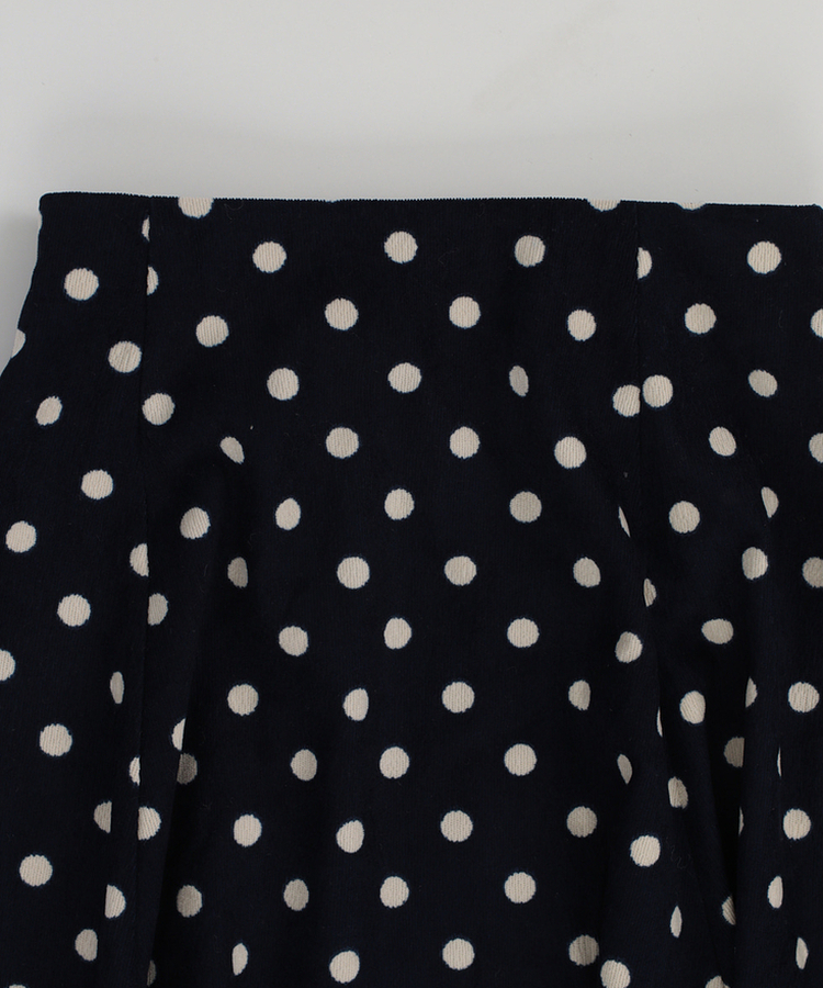 ドットミディスカート