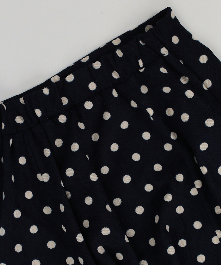 ドットミディスカート