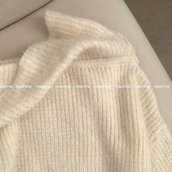 オフショルダースリムニット