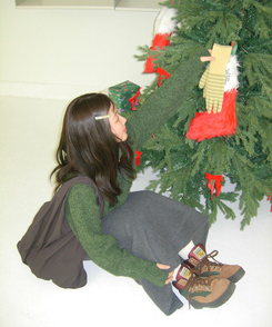 【起毛】ウォームフリーススカート CHARCOAL