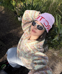 【起毛】ウォームフリーススカート GRAY