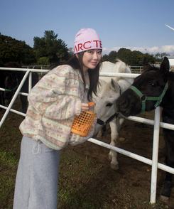 【起毛】ウォームフリーススカート GRAY