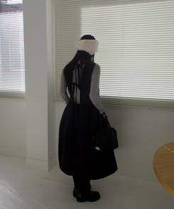 ロゼレイヤー長袖Tシャツ GRAY