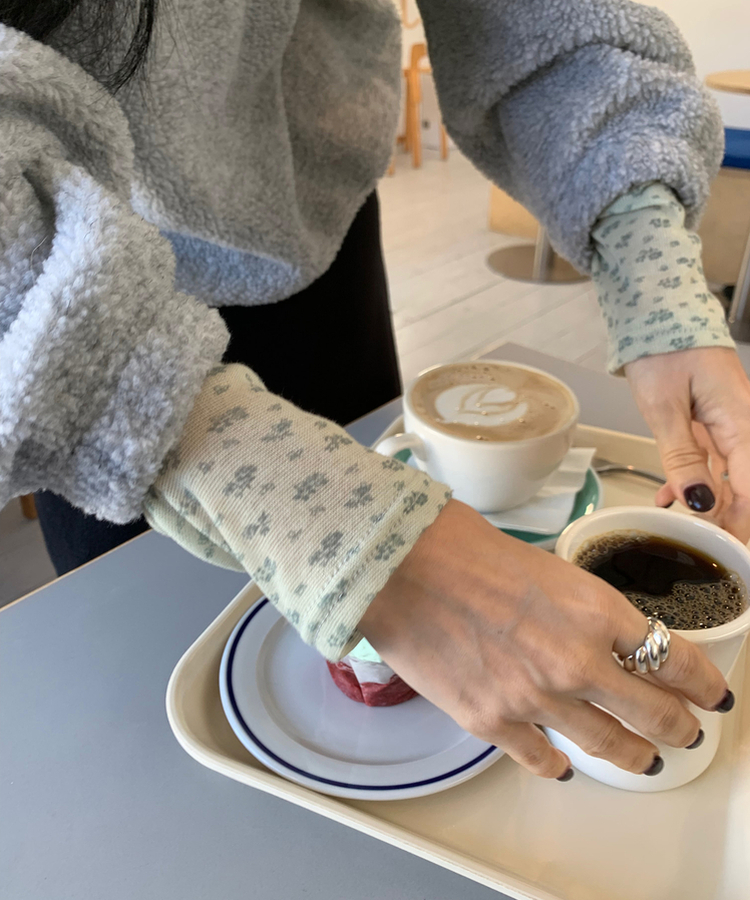 ロゼレイヤー長袖Tシャツ MINT