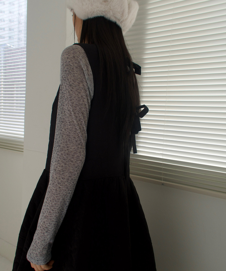 ロゼレイヤー長袖Tシャツ GRAY