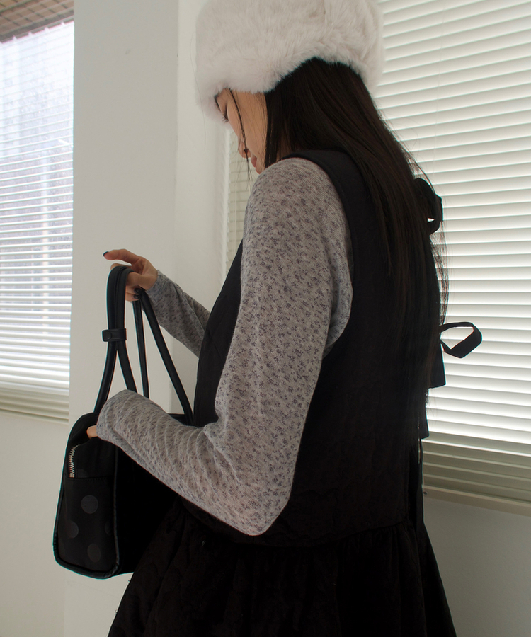 ロゼレイヤー長袖Tシャツ GRAY