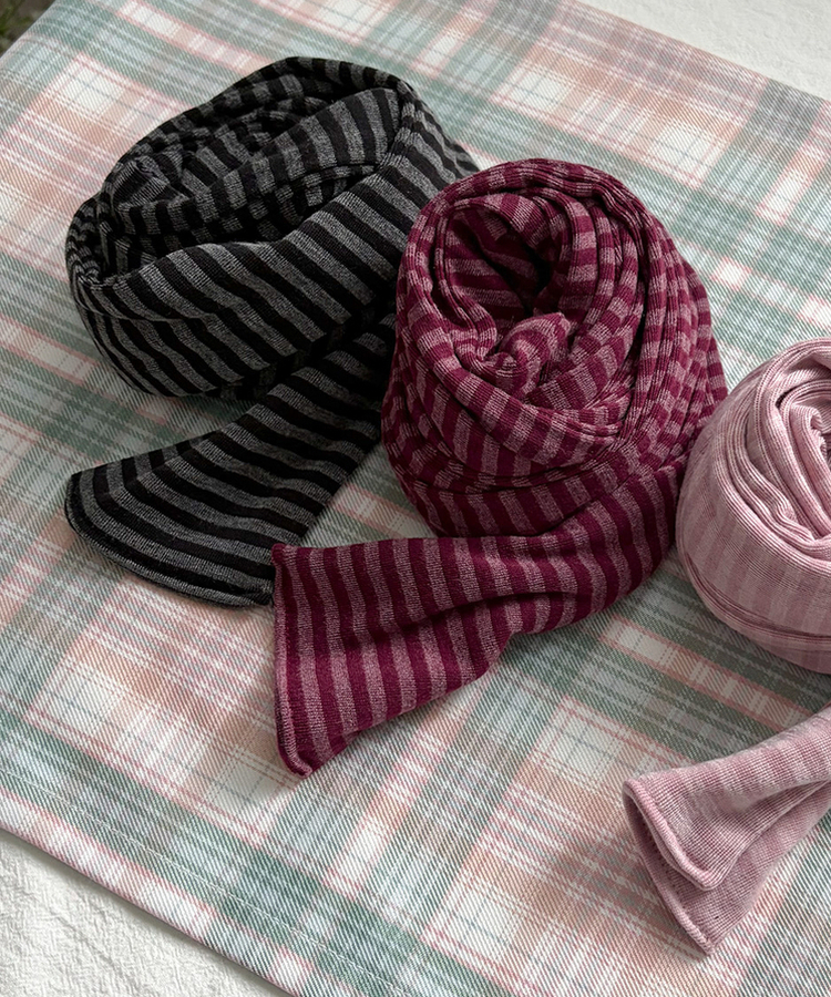 ボーダーマフラー