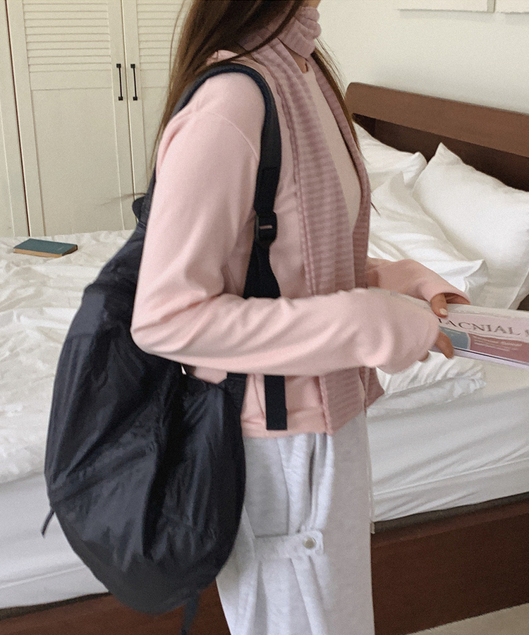 ボーダーマフラー   PINK