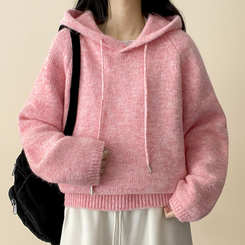 バミューフードニット(6color) PINK