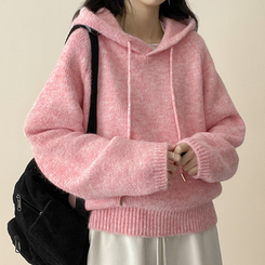 バミューフードニット(6color) PINK