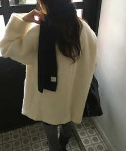 スノーハーフコート IVORY