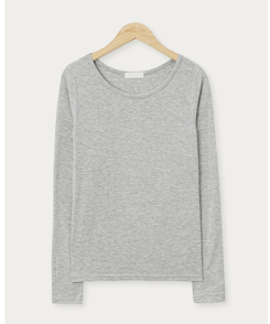 【起毛】ラウンドスリム長袖Tシャツ(22color)