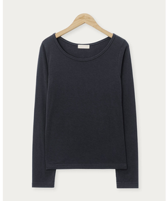 【起毛】ラウンドスリム長袖Tシャツ(22color)