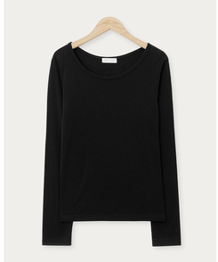 【起毛】ラウンドスリム長袖Tシャツ(22color)