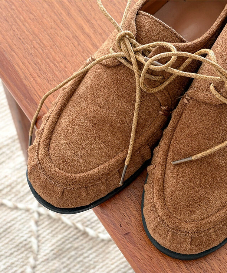 ハニースエードローファー