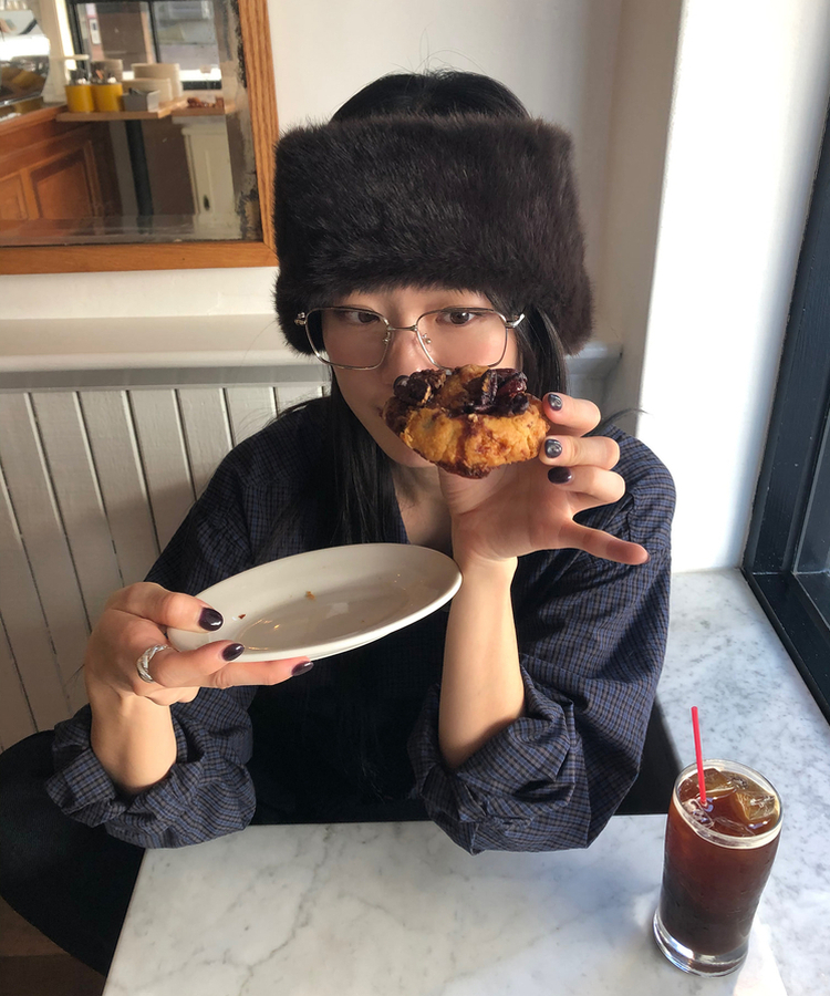 デイリーベーシックチェックシャツ NAVY