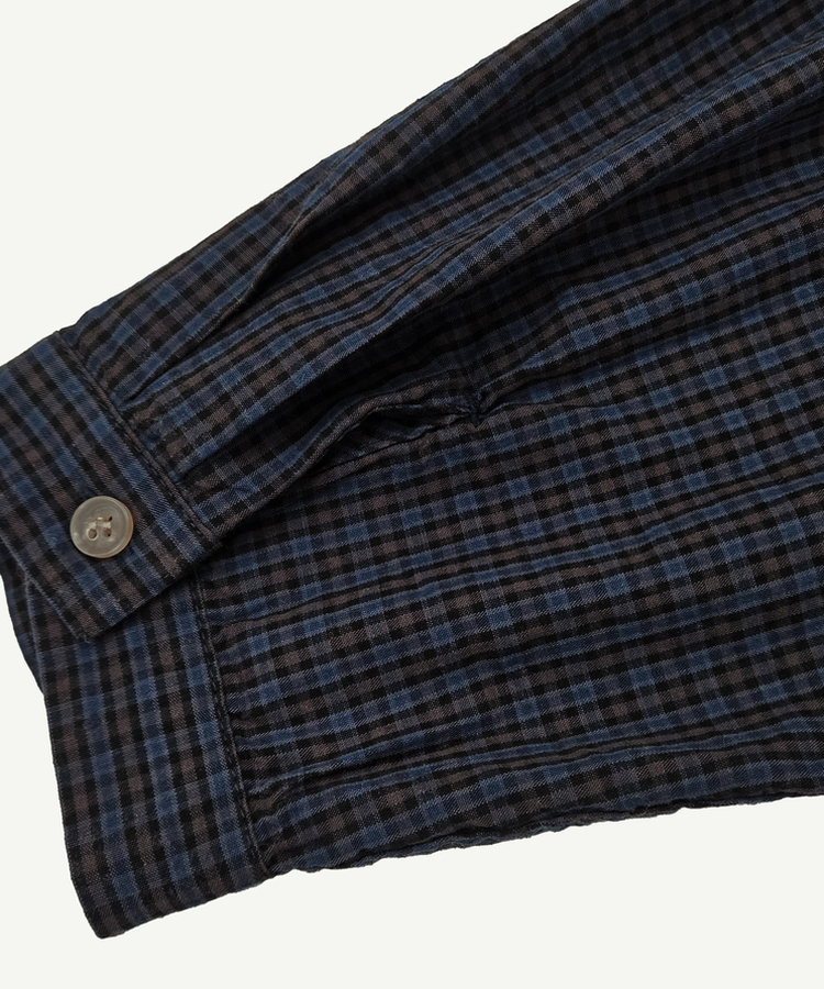 デイリーベーシックチェックシャツ