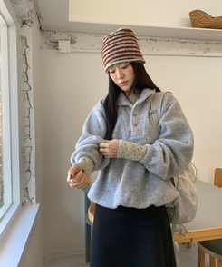 ウインターデイリーフリース GRAY