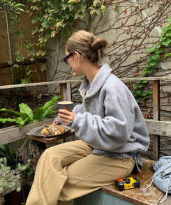 ウインターデイリーフリース GRAY