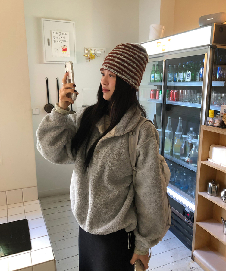 ウインターデイリーフリース GRAY