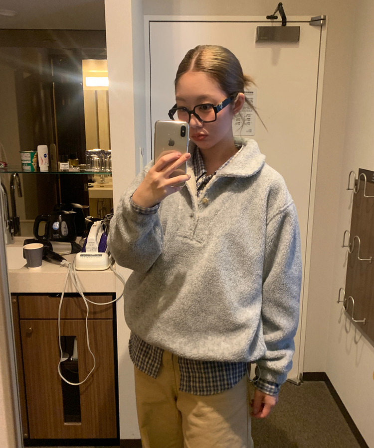 ウインターデイリーフリース GRAY