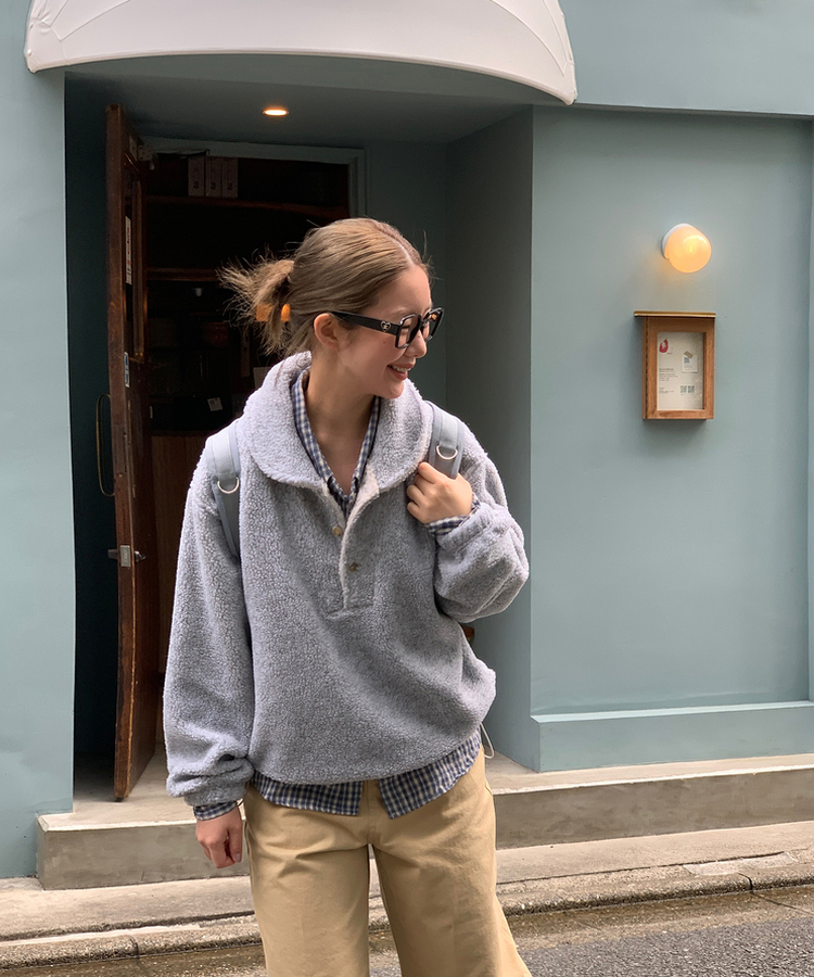 ウインターデイリーフリース GRAY