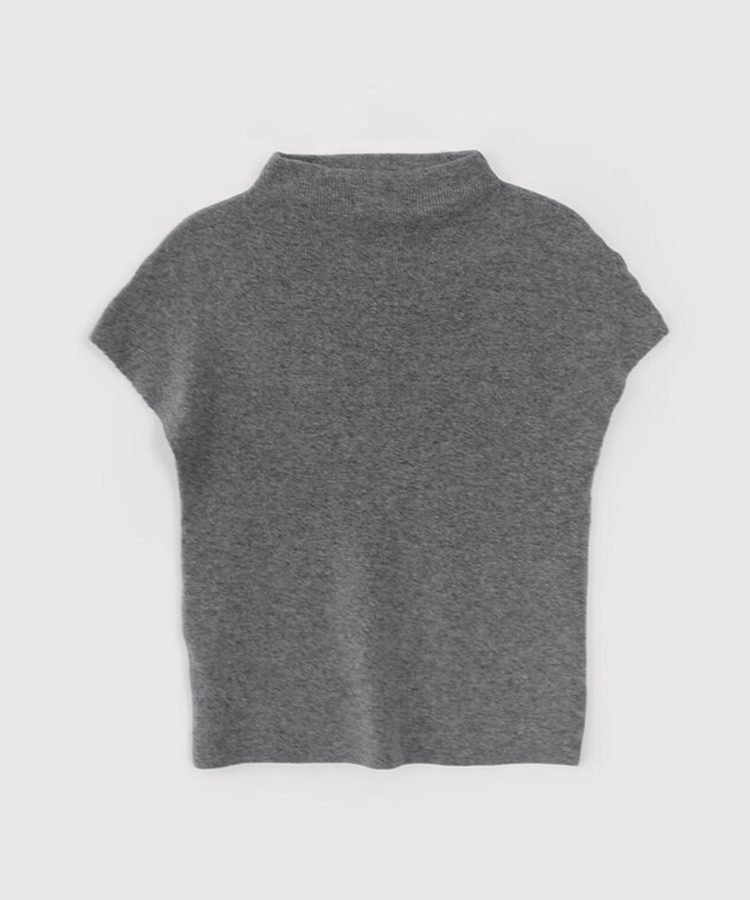 ハイネックハーフニット(5color)