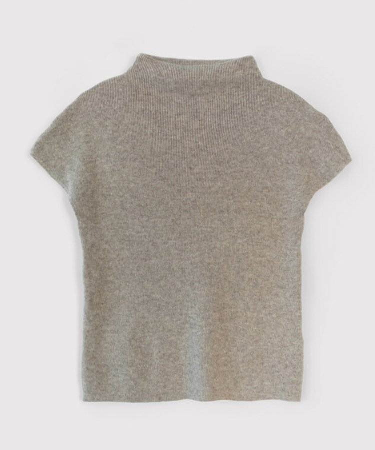 ハイネックハーフニット(5color)