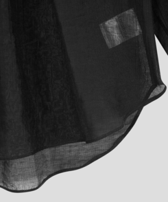 シースルーシャーリングブラウス